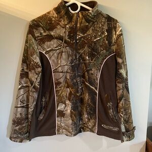 Real Tree camouflage sweatshirt women with pink